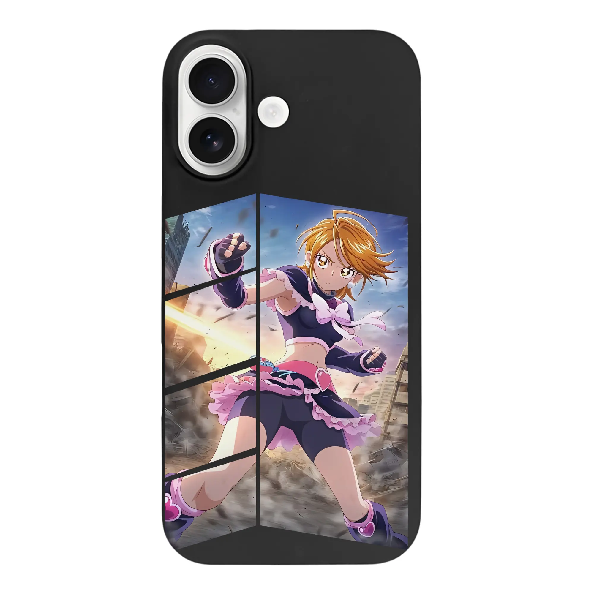 プリキュア グッズ,美墨なぎさ - iPhone 17 シリーズ シリコンケース 薄型 耐衝撃 指紋防止 ソフトタッチカバー 精密フィット 傷防止 保護ケース iPhone 17/17 Air/17 Pro/17 Pro Max 対応